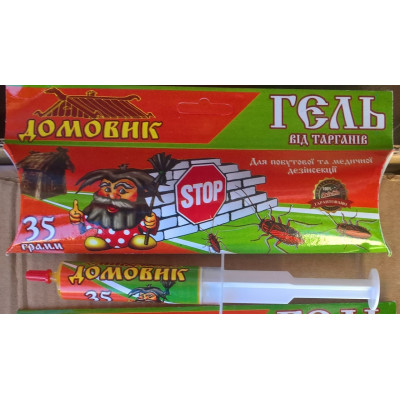Домовой от тараканов шприц гель 35 г (Агромакси)