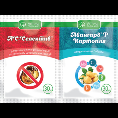 АС Селектив проф+Авангард Картопля 30+30 мл (Ukravit)