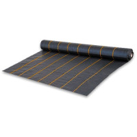 Агротканина чорна UV, щільність 90г/м.кв, розмір 0,6х100м - Bradas