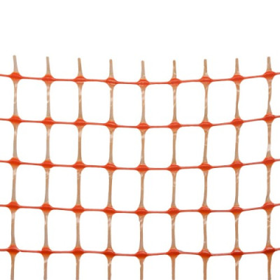 Сітка огороджувальна BARRIER NET помаранчева, 30х1 м (вічко 85х42 мм, щільність: 100 г/м.кв)