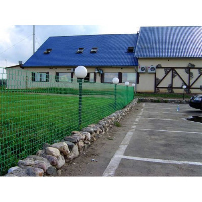 Огородження TENAX C-FLEX чорне, 100х1 м (вічко 44х49 мм, щільність: 80 г/м.кв)