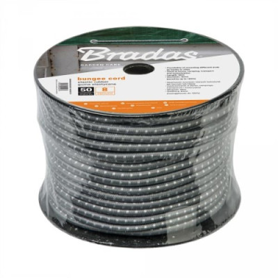 Шнур гумовий BUNGEE CORD 0,8 x 50 м (сірий)