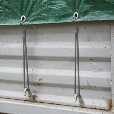 Набір гумових шнурів із гачком PVC BUNGEE CORD HOOK 20 см (25 шт)