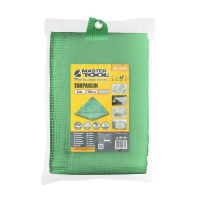 Тент MASTERTOOL LENO GREEN 2х3 м 150 г/м²