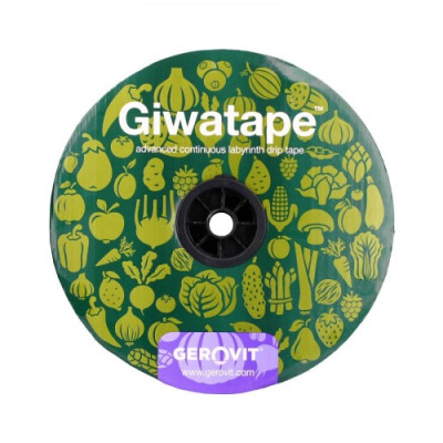 Крапельна стрічка "GIWA TAPE" 1000 м/20 см/1,0 л/г, 6mil (щілинна) - Сербія