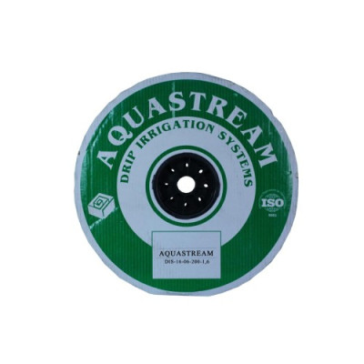 Крапельна стрічка "AQUASTREAM" 2000 м/30 см/1,3 л/г, 6mil (емітерна) - Україна