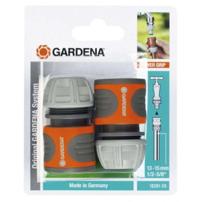 Конектор стандартний для шланга 1/2" (набір 2 шт) - Gardena