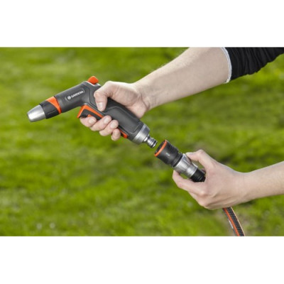 Конектор з автостопом Premium для шланга 1/2"-5/8" - Gardena