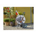Візок для шлангу AquaRoll M Easy Metal Set з комплектом для поливу - Gardena