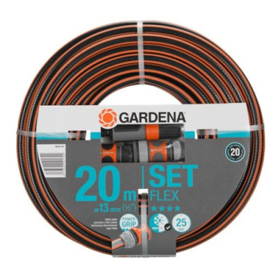 Шланг з комплектом для поливу Flex Set 13 мм (1/2") 20 м - Gardena