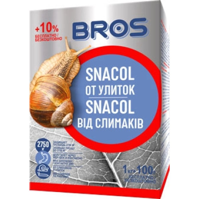 Гранули від слимаків Snacol Bros, 1 кг